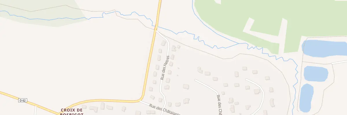 Plan du 11 Rue des Hêtres à Rédené