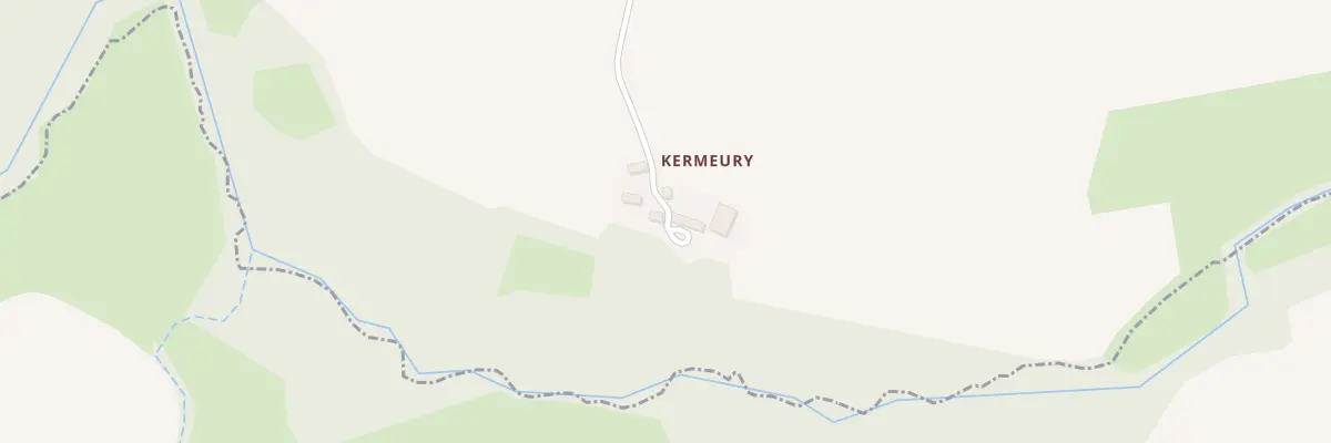 Plan du 5341 Kermeury à La Chapelle-Neuve