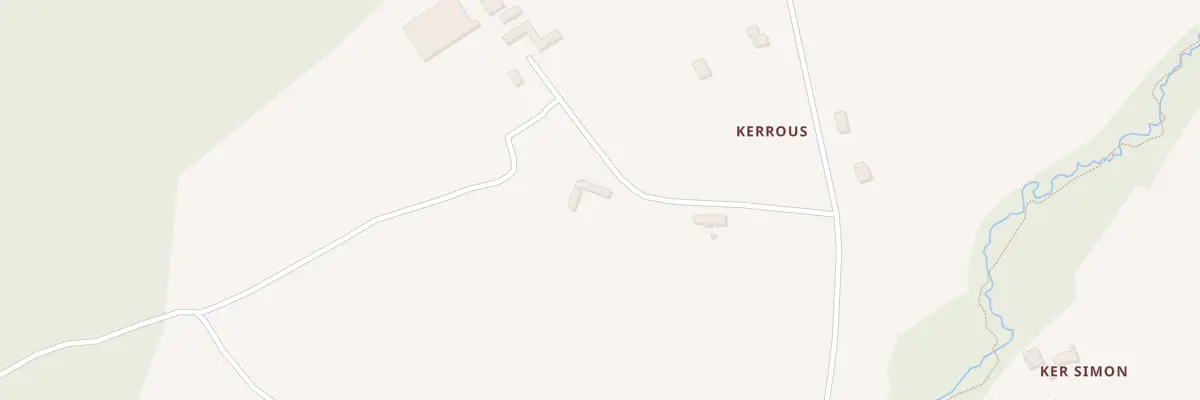 Plan du 5685 Kerrous à Plouaret