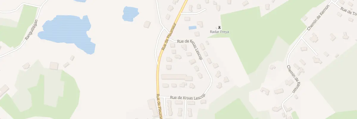 Plan du 4B Rue de Kroas Lescop à Perros-Guirec