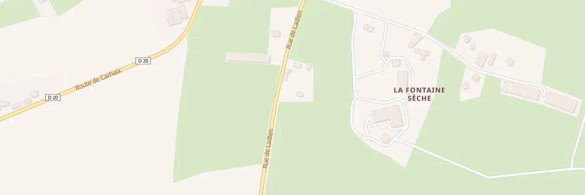 Plan du 13 Rue de Ladien à Trébrivan