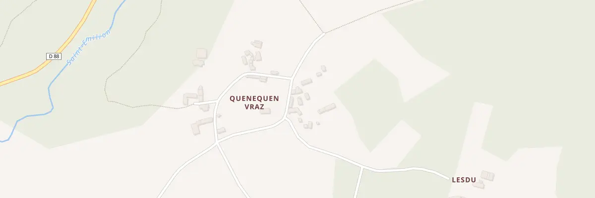 Plan du 5207 Quenequen à Loguivy-Plougras