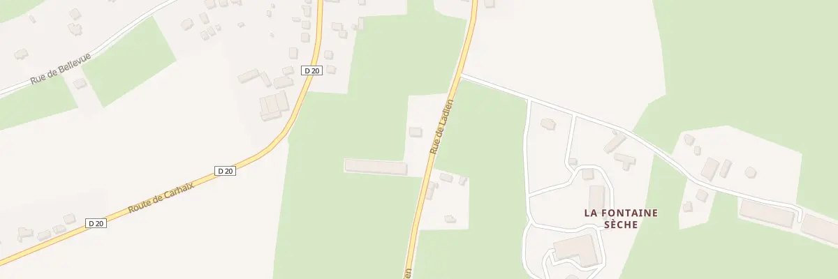 Plan du 4 Rue de Ladien à Trébrivan