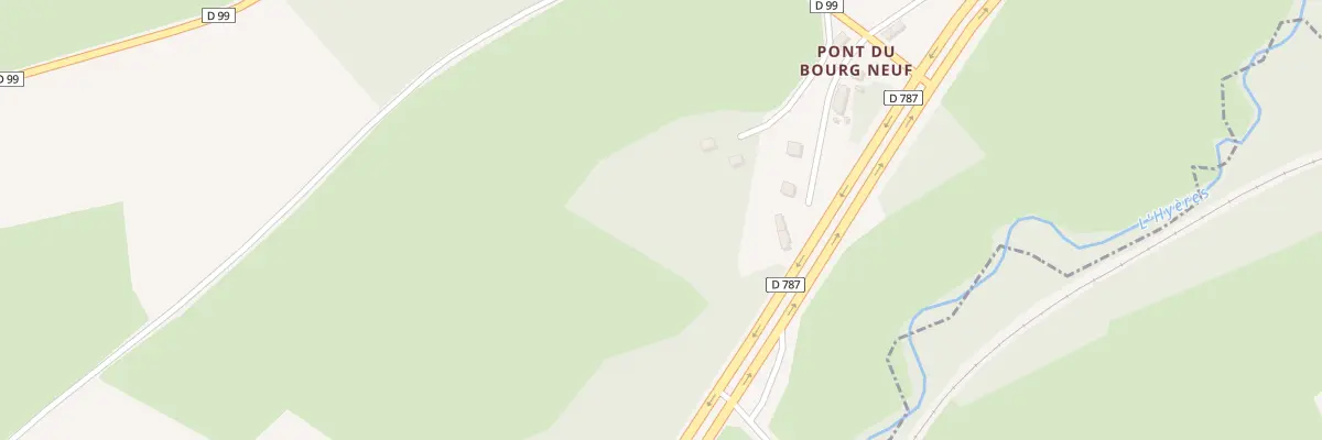 Plan du 5145A Pont du Bourgneuf à Plusquellec