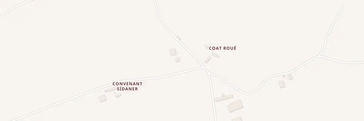 Plan du 4 Coat Roué à Plouaret