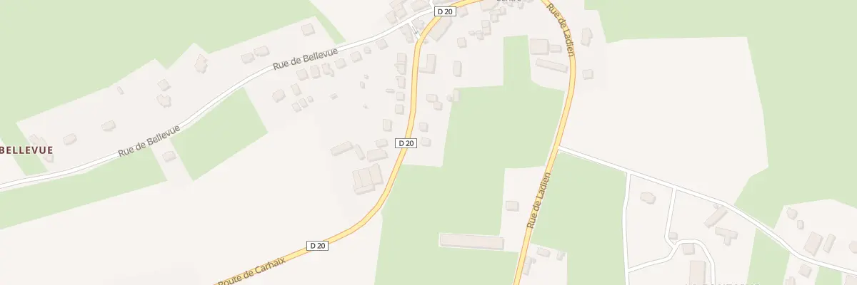 Plan du 9 Rue de Carhaix à Trébrivan