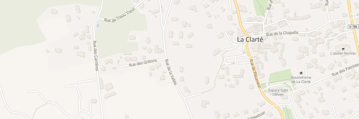 Plan du 27 Rue de la Vallée à Perros-Guirec