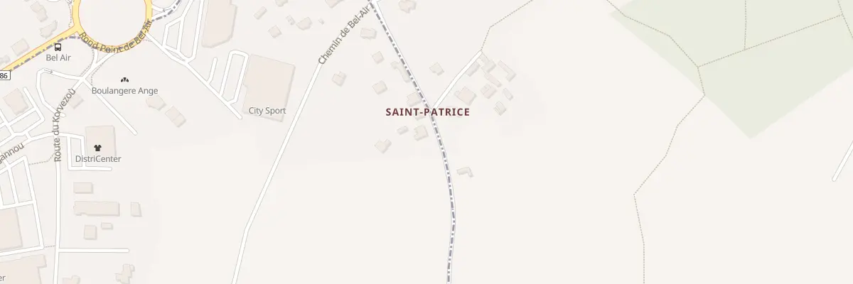 Plan du 10 Rte de Saint-Patrice à Ploulec’h