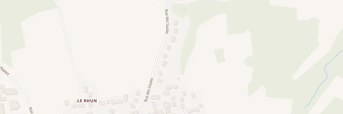 Plan du 10 Rue des Saules à Guidel