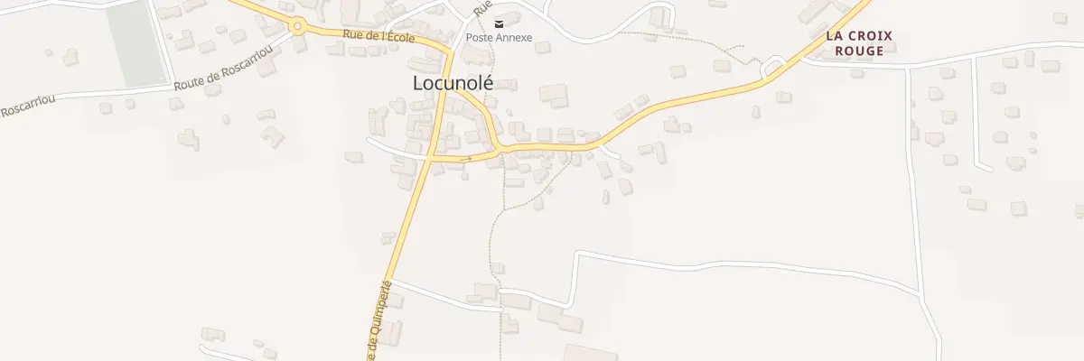 Plan du 20 Rue des Roches du Diable à Locunolé