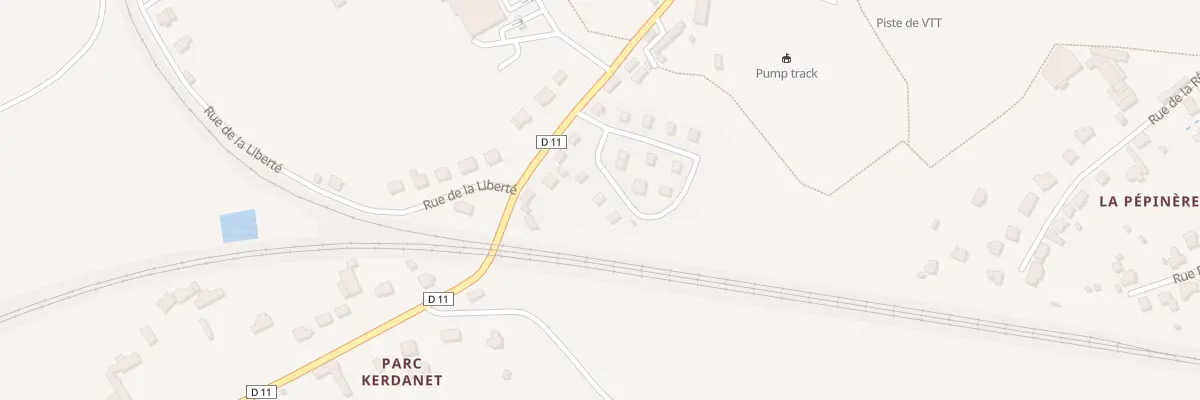 Plan du 5323 Traou Ar Voas à Plouaret