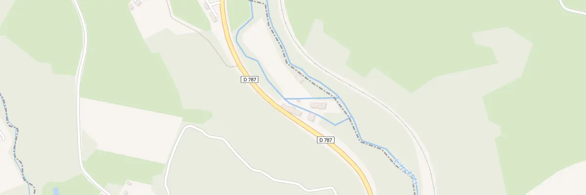 Plan du 1 Moulin de Coatleau à Plusquellec