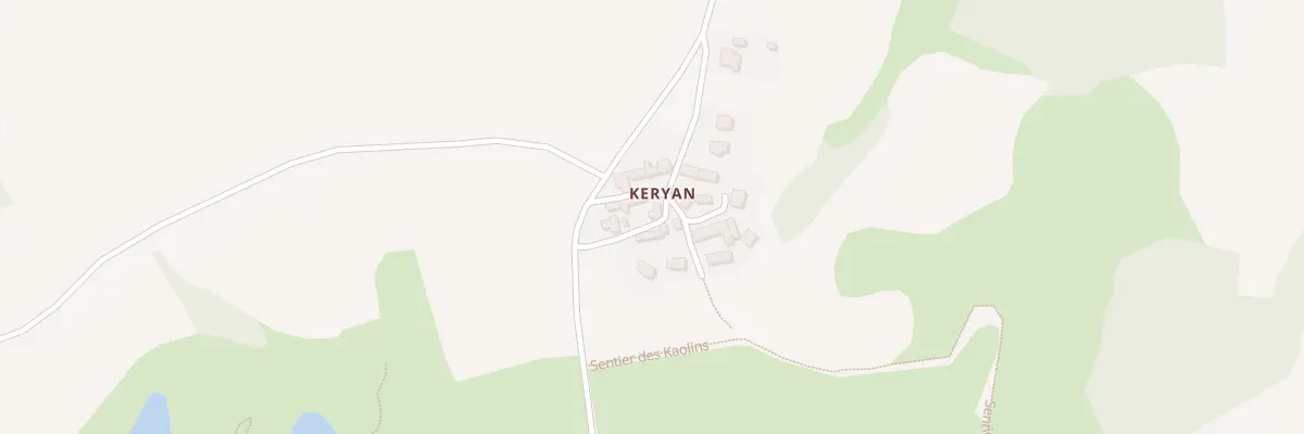 Plan du 11 Keryan à Ploemeur