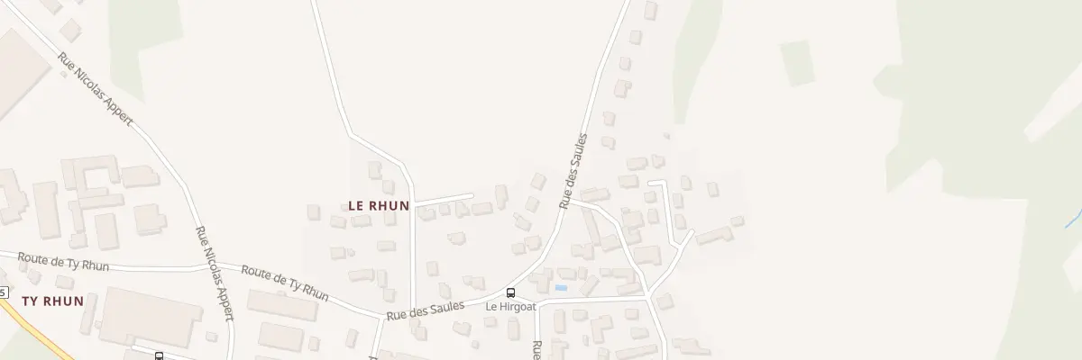 Plan du 7 Rue des Saules à Guidel