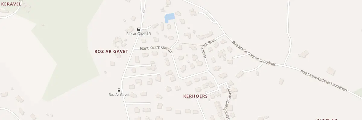 Plan du 3 Hent Krec’h Gwenn à Lannion