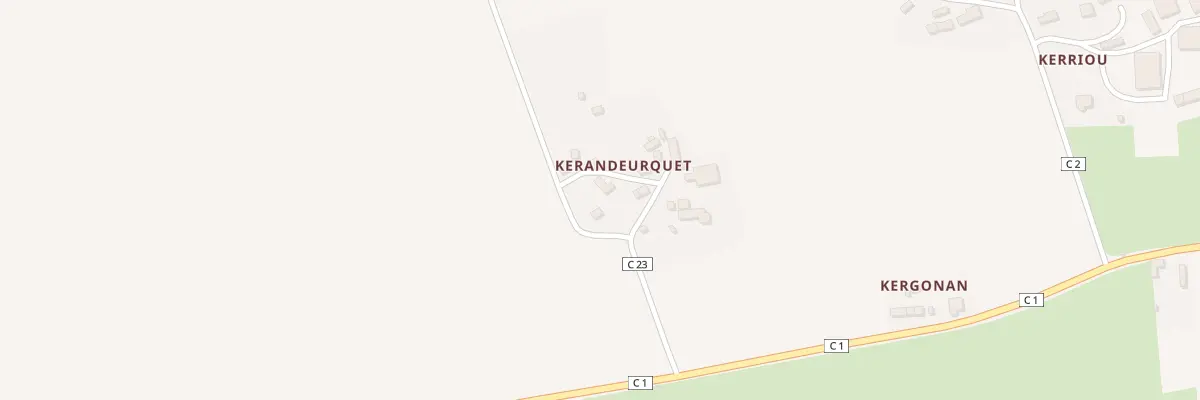 Plan du 6 Kerandeurquet à Paule
