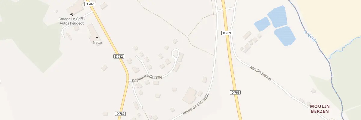 Plan du 31 Res de l’Ellé au Faouët
