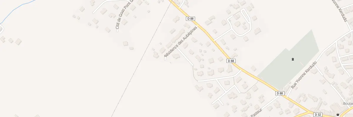 Plan du 5 Res des Aubépines à Plouaret