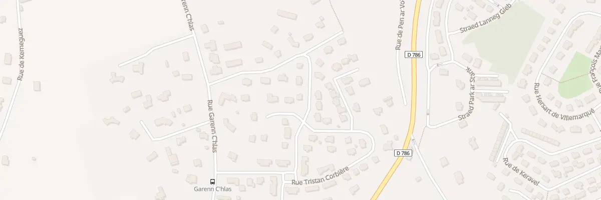 Plan du 17 Rue Villiers de l’Isle-Adam à Lannion