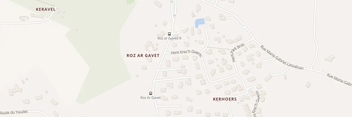 Plan du 2 Hent Krec’h Gwenn à Lannion