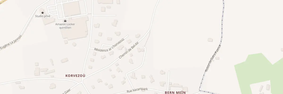 Plan du 3 Imp de Keramparc à Ploulec’h
