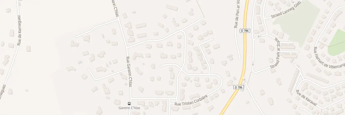 Plan du 8 Rue Villiers de l’Isle-Adam à Lannion