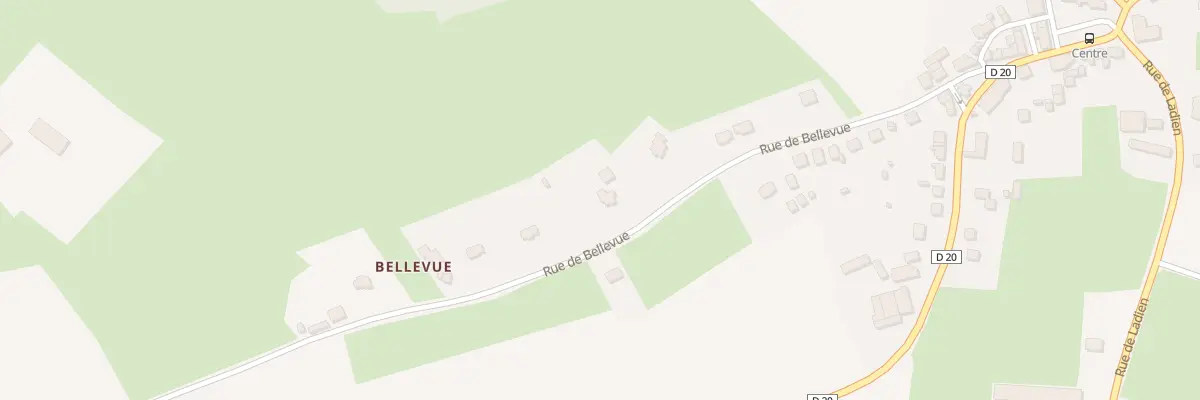 Plan du 16 Rue de Bellevue à Trébrivan