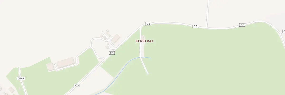 Plan du 1 Kerstrac à Paule
