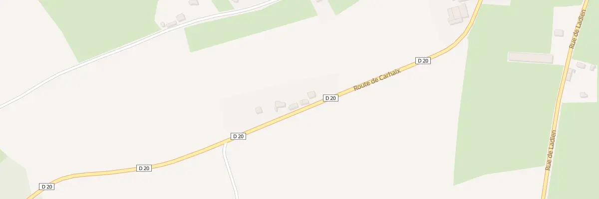 Plan du 1 Kerillis Bian à Trébrivan