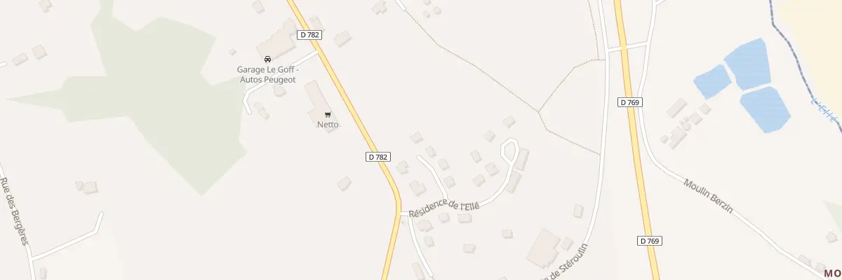 Plan du 7 Res de l’Ellé au Faouët