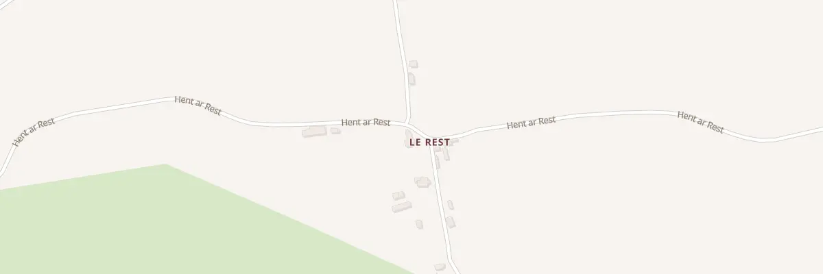 Plan du 5771 Le Rest à Loguivy-Plougras