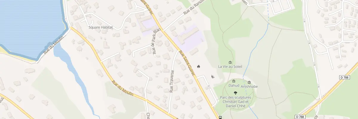 Plan du 9030 Rue Saint-Guirec à Perros-Guirec