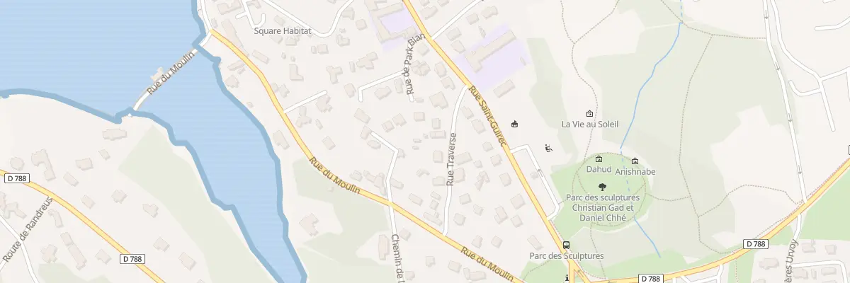 Plan du 10 Rue Traverse à Perros-Guirec