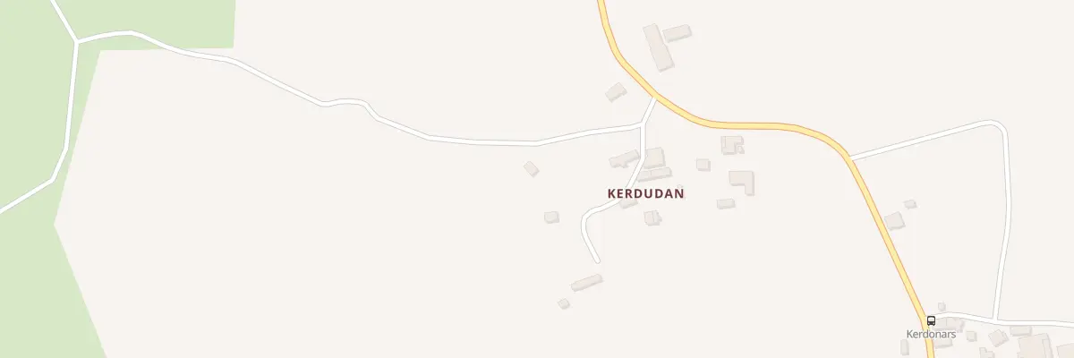 Plan du 285A Kerdudan Liors Leurguer à Locunolé