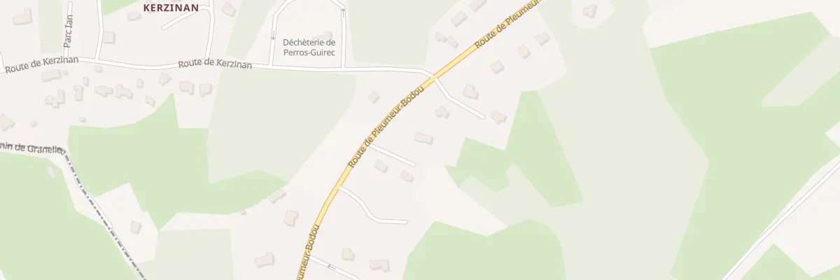 Plan du 491 Rte de Pleumeur-Bodou à Perros-Guirec