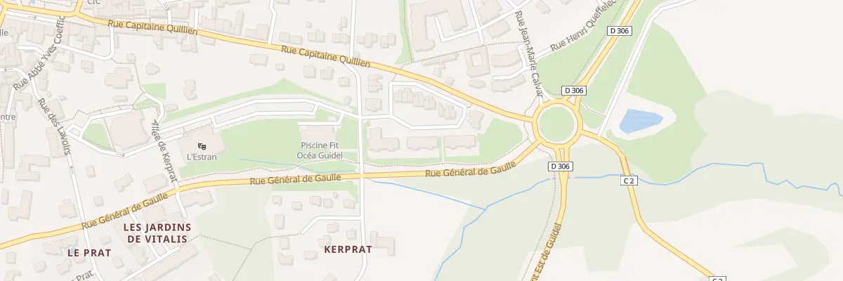 Plan du 18 Rue Marie-Madeleine Derrien à Guidel