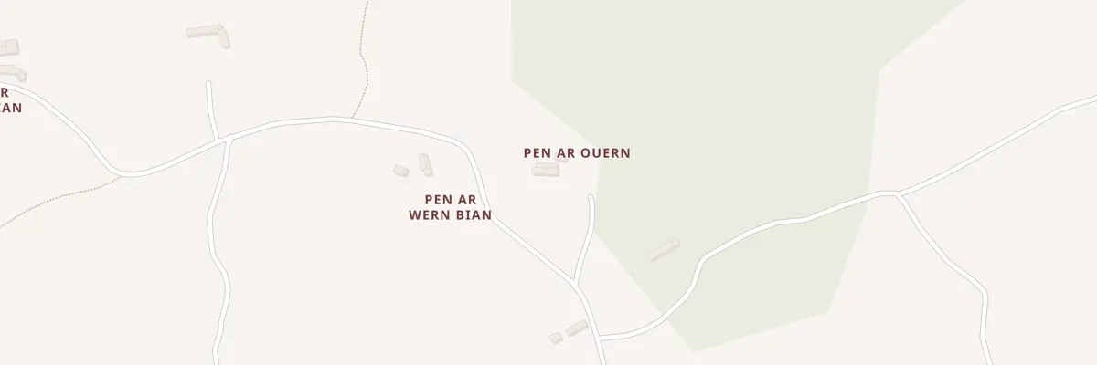 Plan du 3 Pen Ar Vern à Plouaret