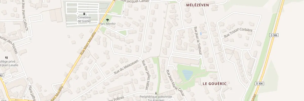 Plan du 35 Rue du Doc Laennec à Guidel
