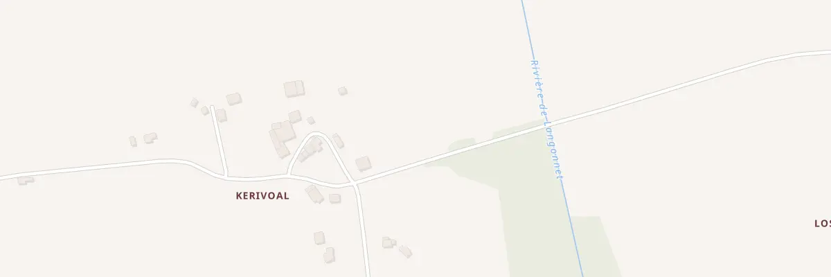 Plan du 6 Kerivoal à Langonnet