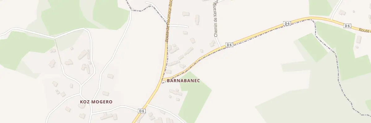 Plan du 122 Rte de Kervélégan à Perros-Guirec