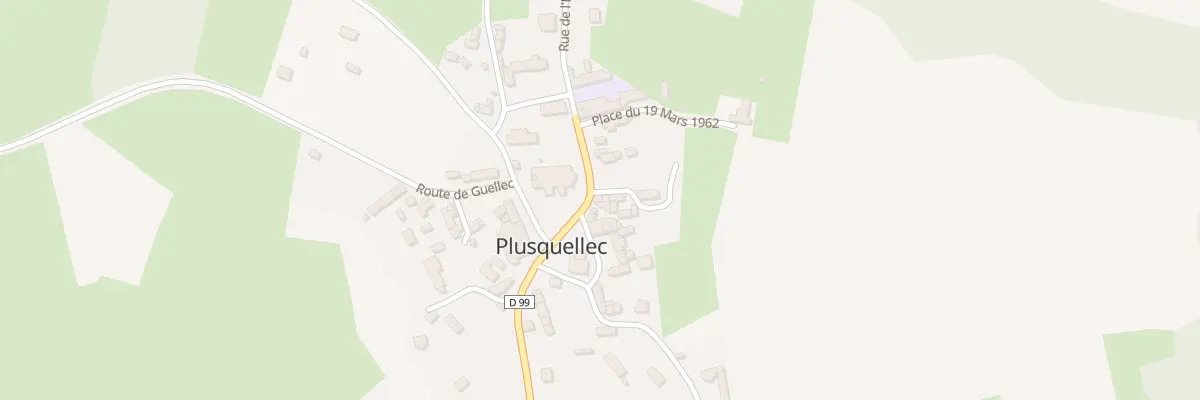 Plan du 2 Imp Porz Ar Goff à Plusquellec