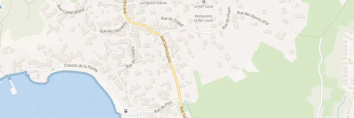 Plan du 92 Rue Saint-Guirec à Perros-Guirec