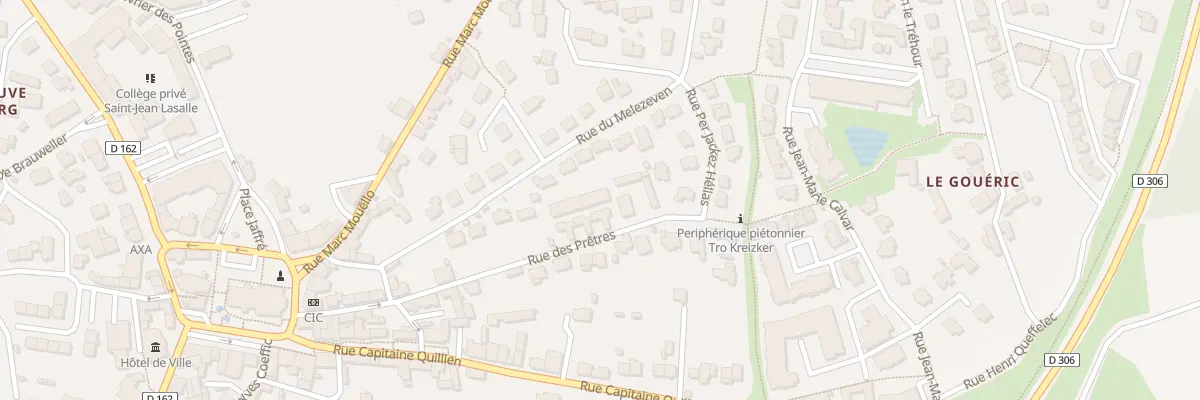 Plan du 26 Rue des Prêtres à Guidel