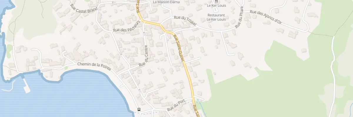 Plan du 85 Rue Saint-Guirec à Perros-Guirec