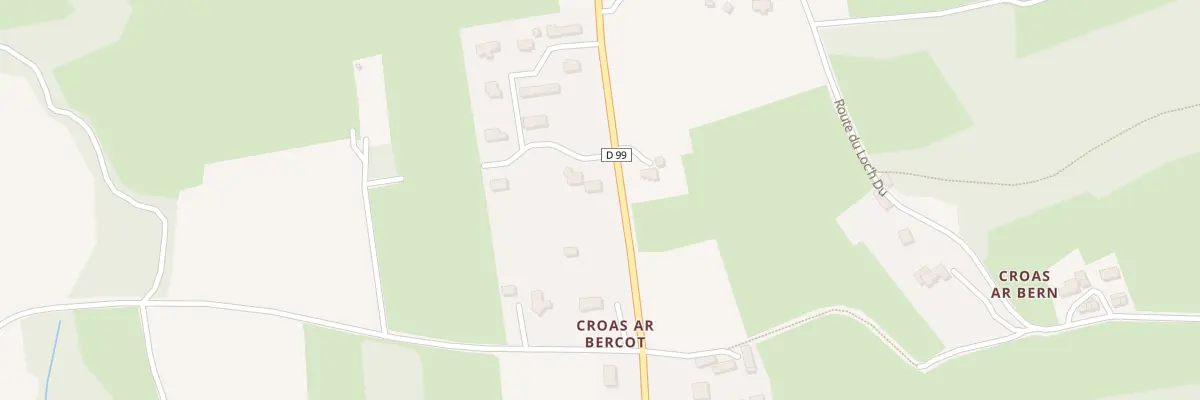 Plan du 9 Res Nevez Amzer à Plusquellec