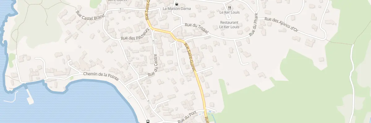 Plan du 87 Rue Saint-Guirec à Perros-Guirec