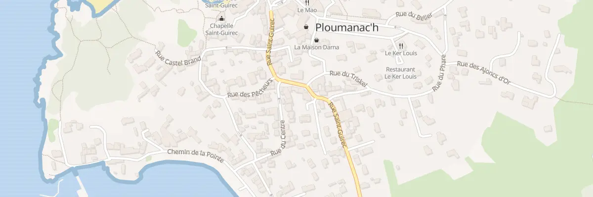 Plan du 113 Rue Saint-Guirec à Perros-Guirec