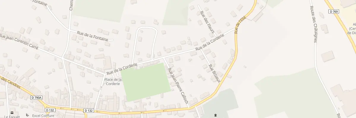 Plan du 12 Rue de la Corderie à Meslan