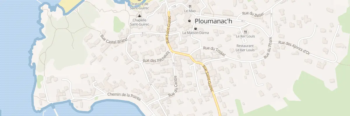 Plan du 115B Rue Saint-Guirec à Perros-Guirec