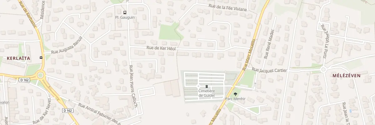 Plan du 13 Rue de Ker Héol à Guidel